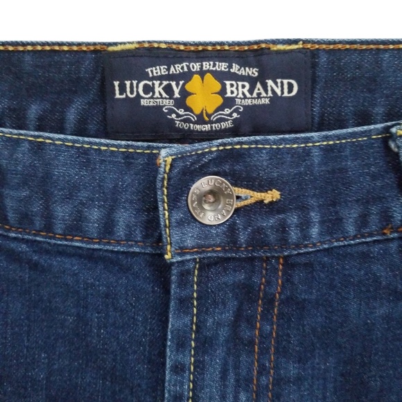 Lucky Brand Riley Cut Frayed Hem Jean Shorts‎ Size 12 (31) - Picture 3 of 11